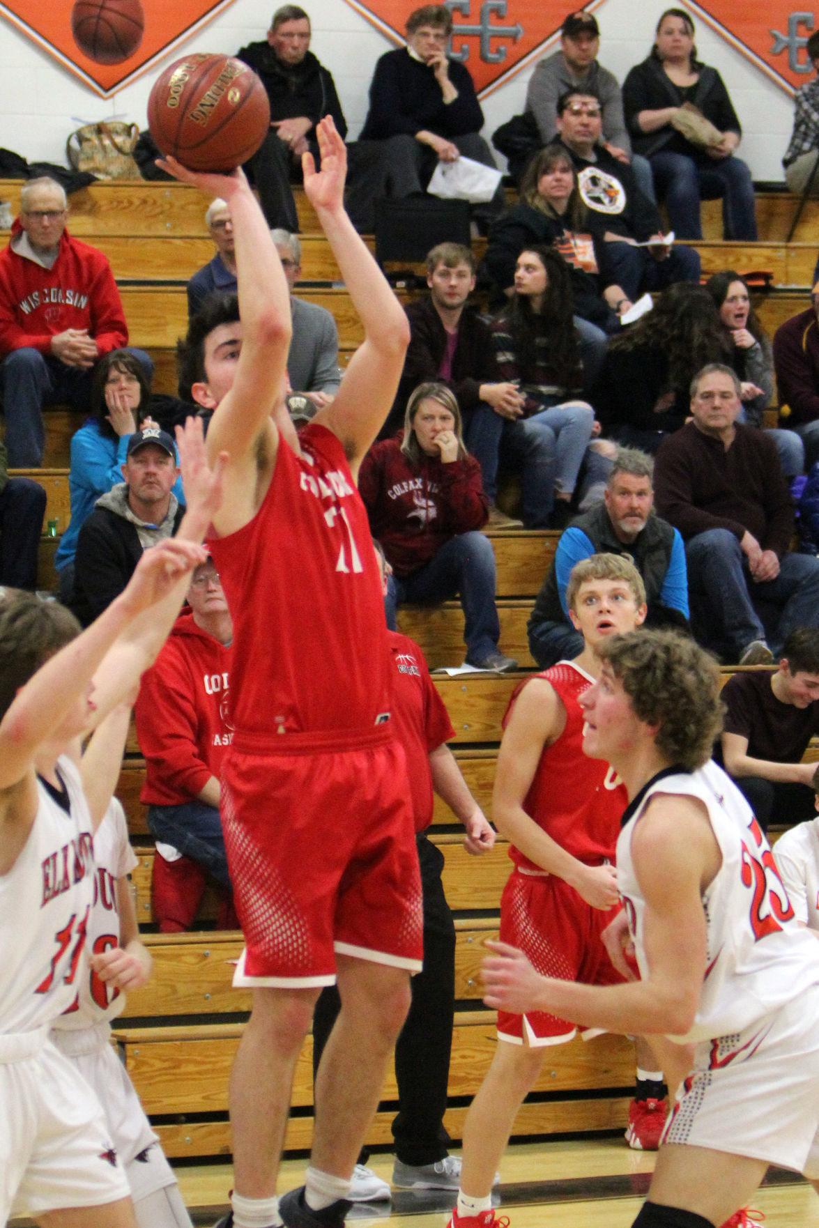 Colfax at Elk Mound boys basketball 1-30-20